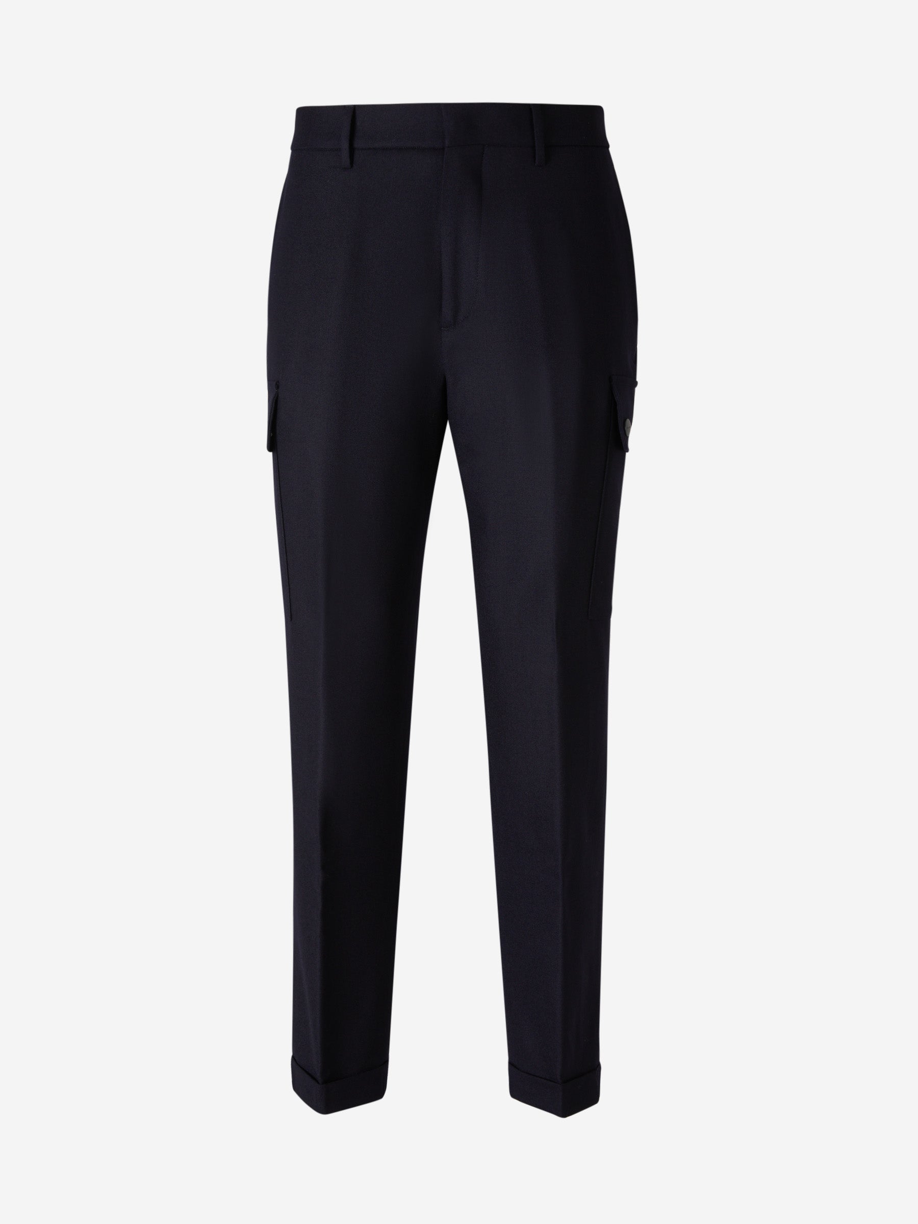 Outlet online Etro Hombre Pantalones Cargo Lana color Negro sku 521-002823 01 - Foto 1