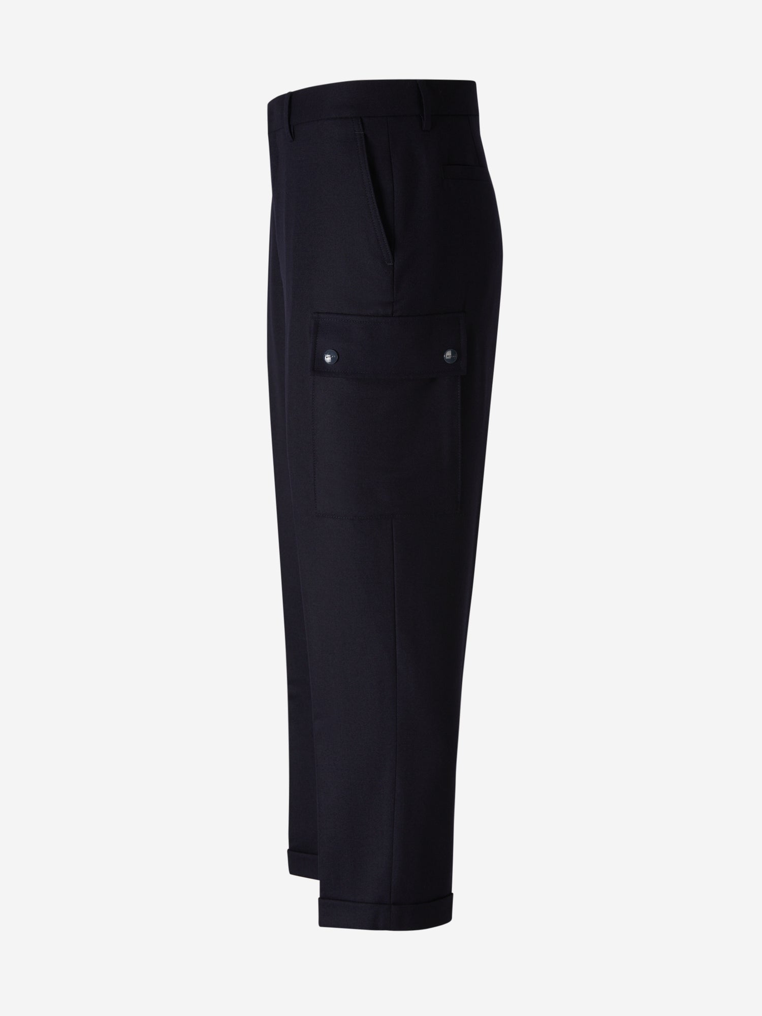 Outlet online Etro Hombre Pantalones Cargo Lana color Negro sku 521-002823 01 - Foto 2