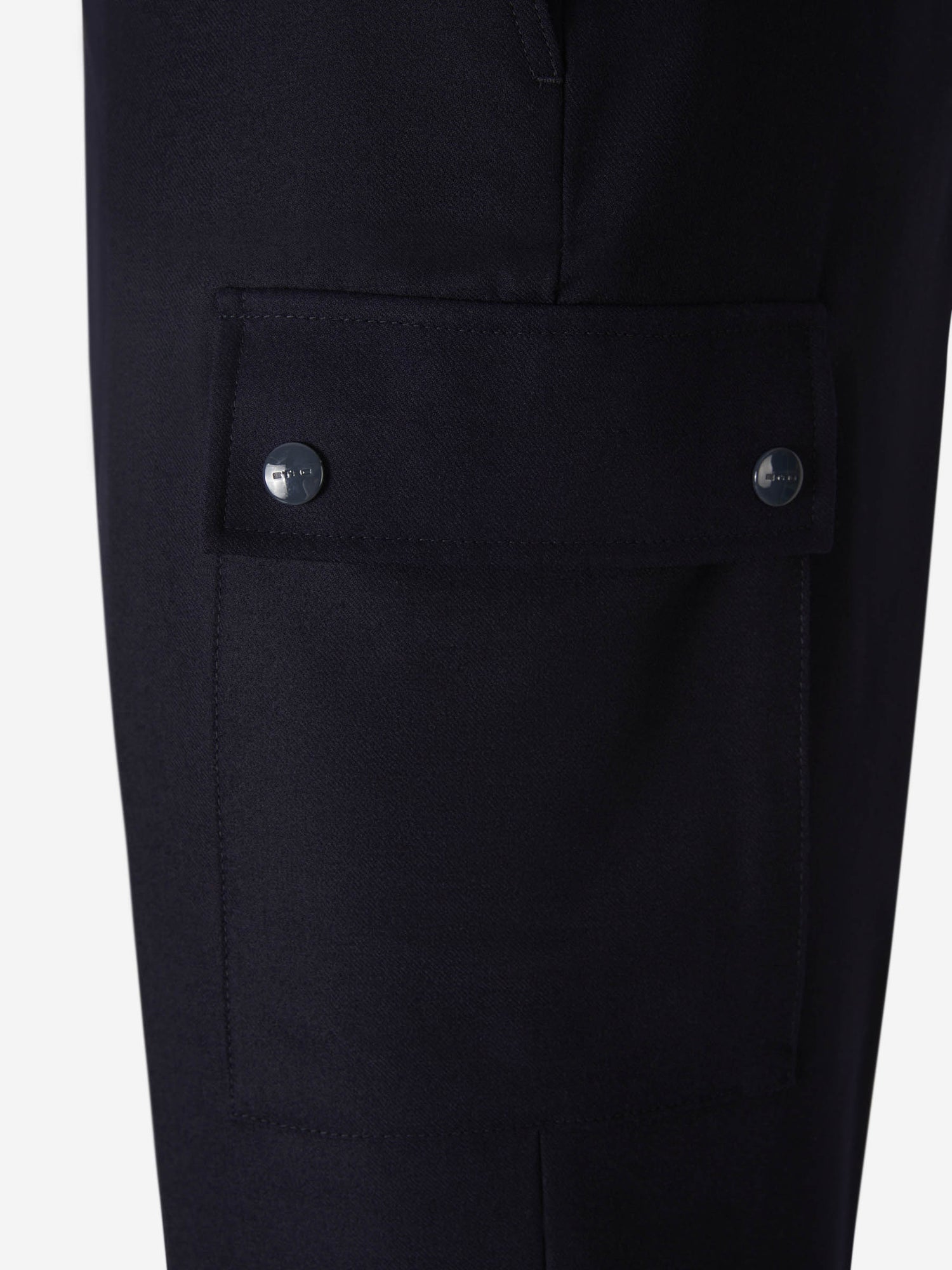 Outlet online Etro Hombre Pantalones Cargo Lana color Negro sku 521-002823 01 - Foto 5