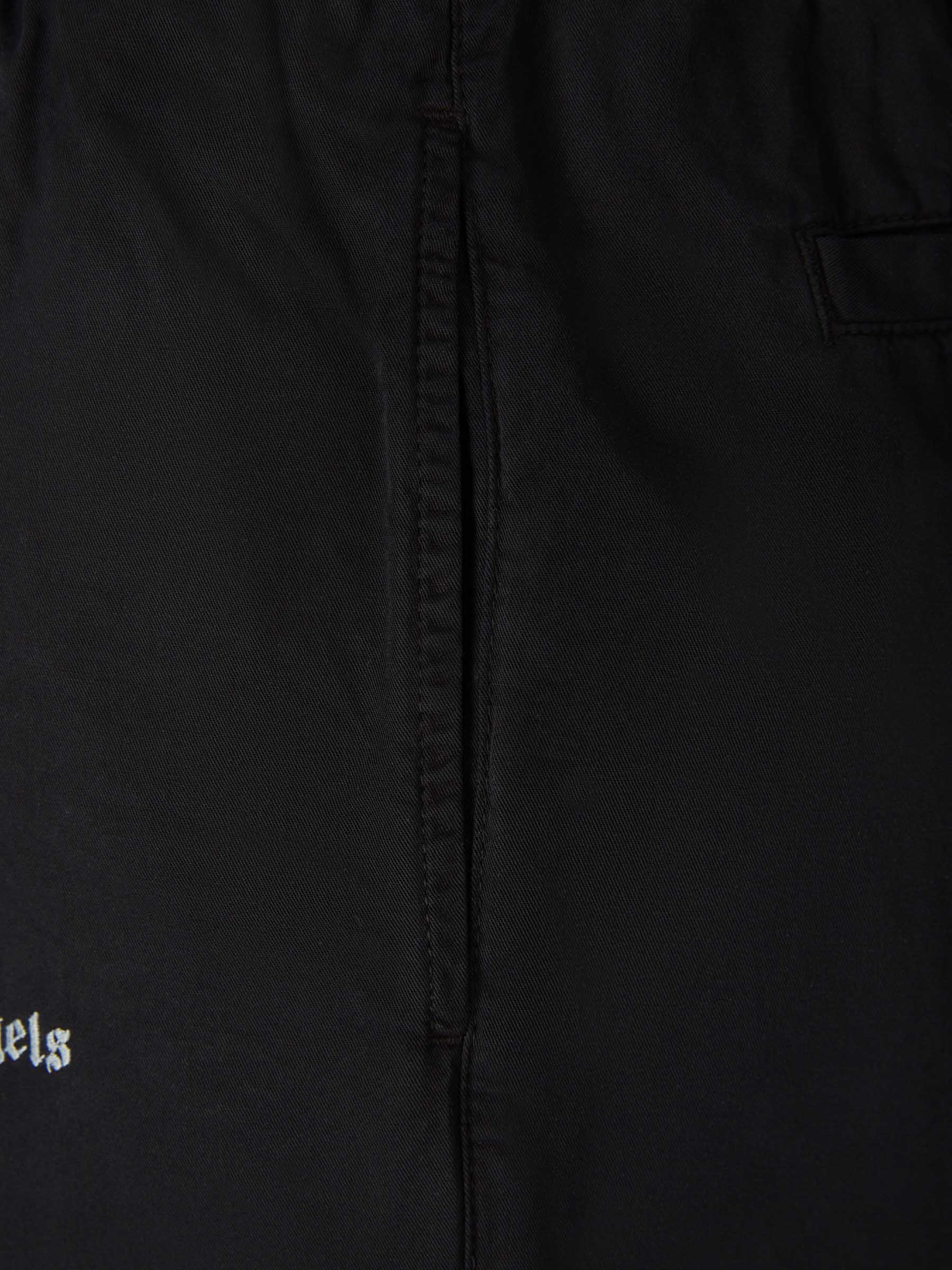 Outlet online Palm Angels Hombre Joggers Algodón Logo color Negro sku 521-002838 01 - Foto 4