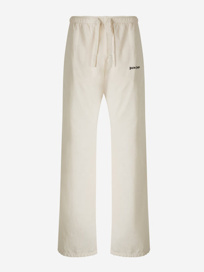 Outlet online Palm Angels Hombre Joggers Algodón Logo color Crema sku 521-002843 01 - Foto 1