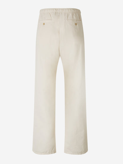 Outlet online Palm Angels Hombre Joggers Algodón Logo color Crema sku 521-002843 01 - Foto 2
