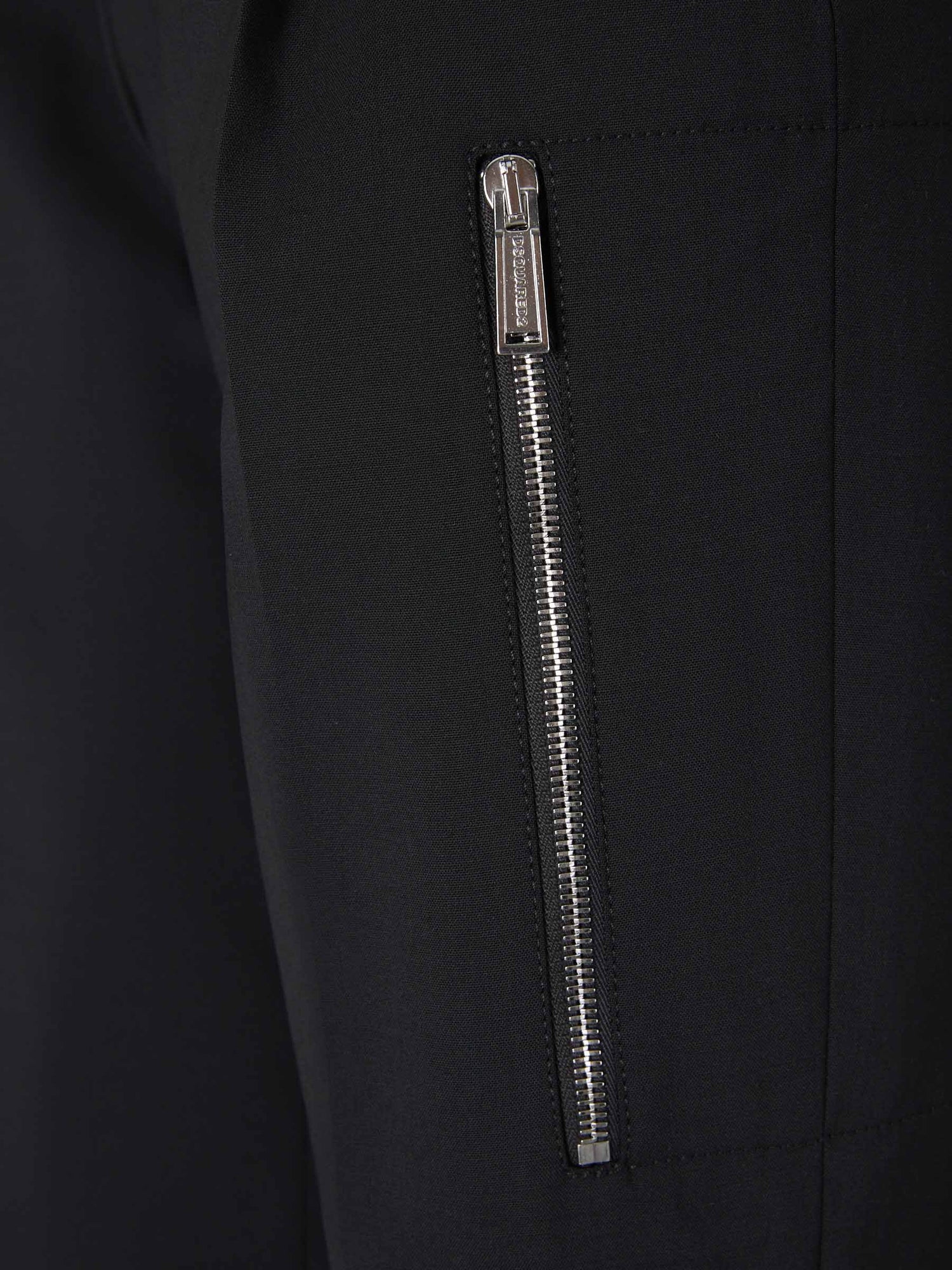 Outlet online Dsquared2 Hombre Pantalones Lana Lisos color Azul Noche sku 521-002888 01 - Foto 4