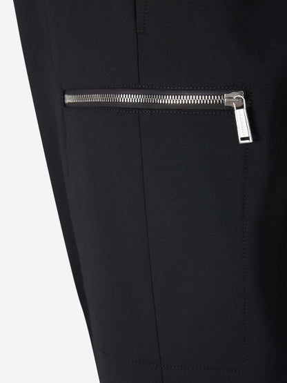 Outlet online Dsquared2 Hombre Pantalones Lana Lisos color Azul Noche sku 521-002888 01 - Foto 6