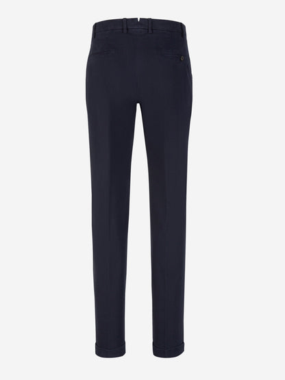 Outlet online Santa Eulalia Hombre Pantalones Formales Algodón color Azul Marino sku 521-002904 05 - Foto 2