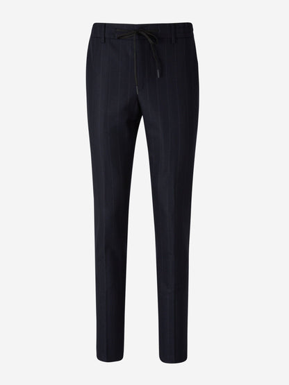 Outlet online Berwich Hombre Joggers Formales Lana color Azul Noche sku 521-002909 01 - Foto 1