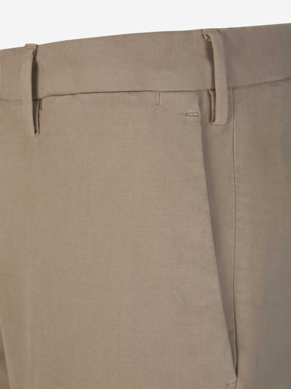 Outlet online Incotex Hombre Pantalones Algodón Elástico color Crema sku 521-002911 04 - Foto 3