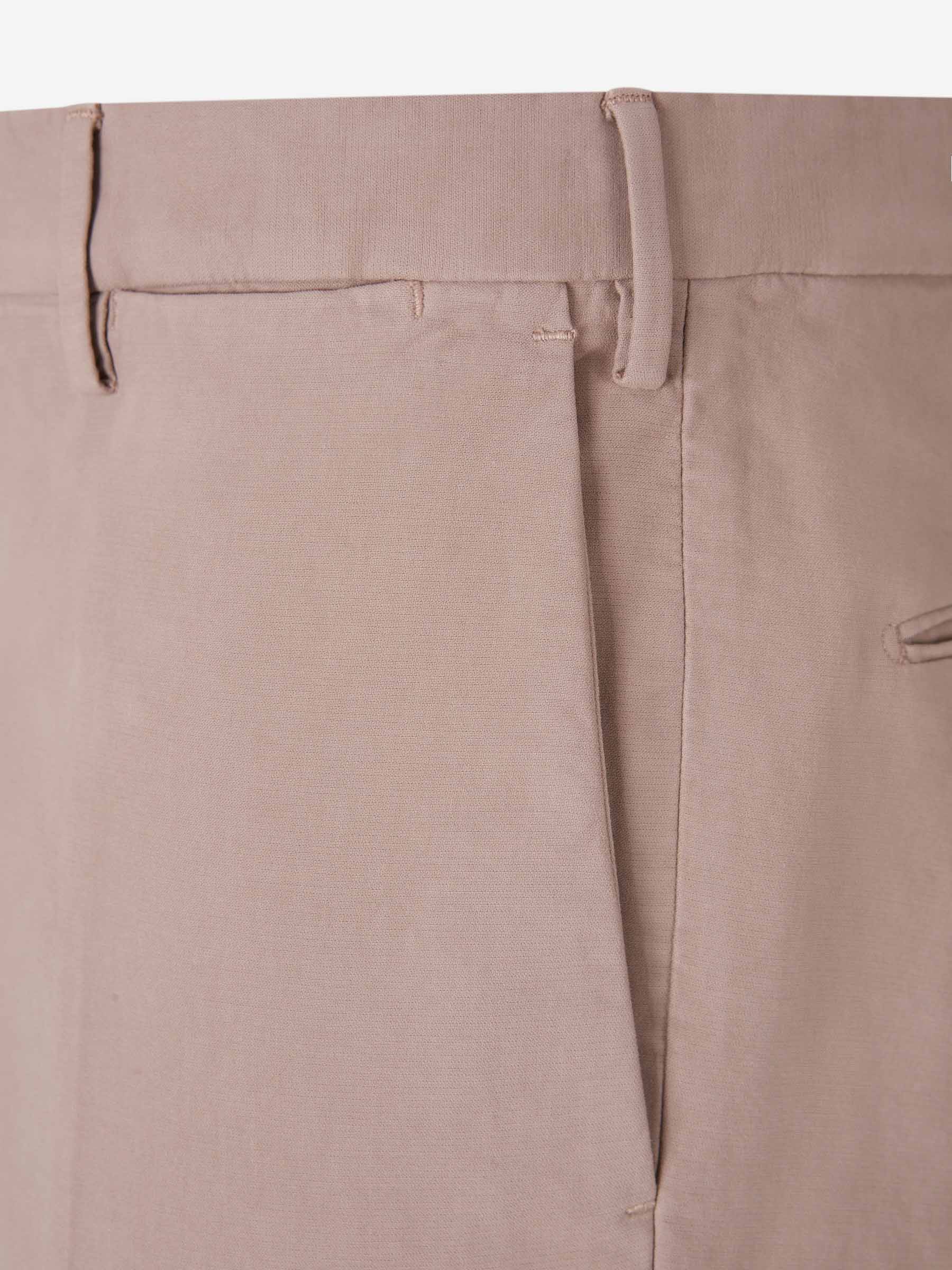 Outlet online Incotex Hombre Pantalones Chinos Algodón Elástico color Burdeos sku 521-002911 07 - Foto 3
