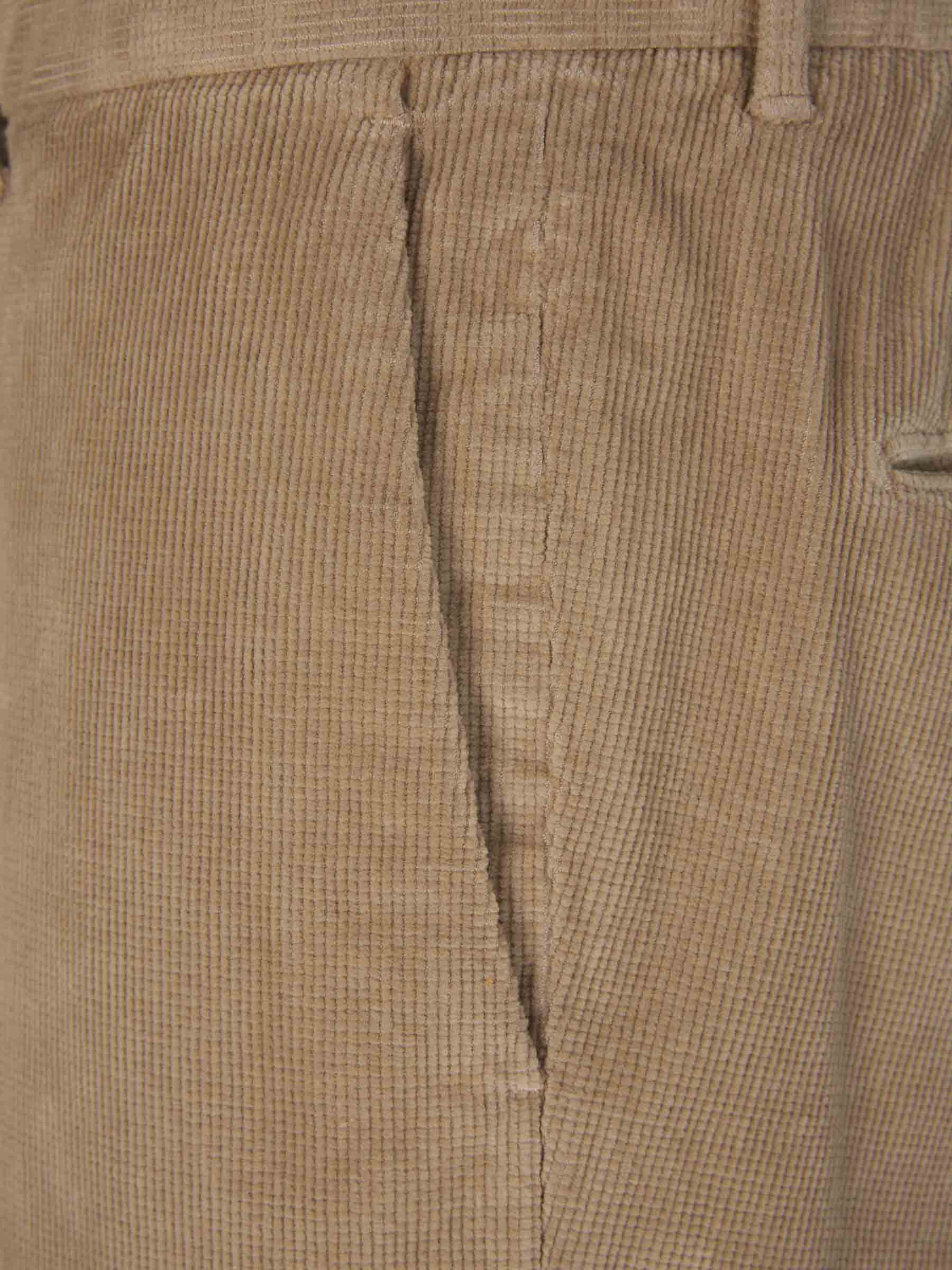 Outlet online Incotex Hombre Pantalones Pana Algodón color Azul Marino sku 521-002912 02 - Foto 3