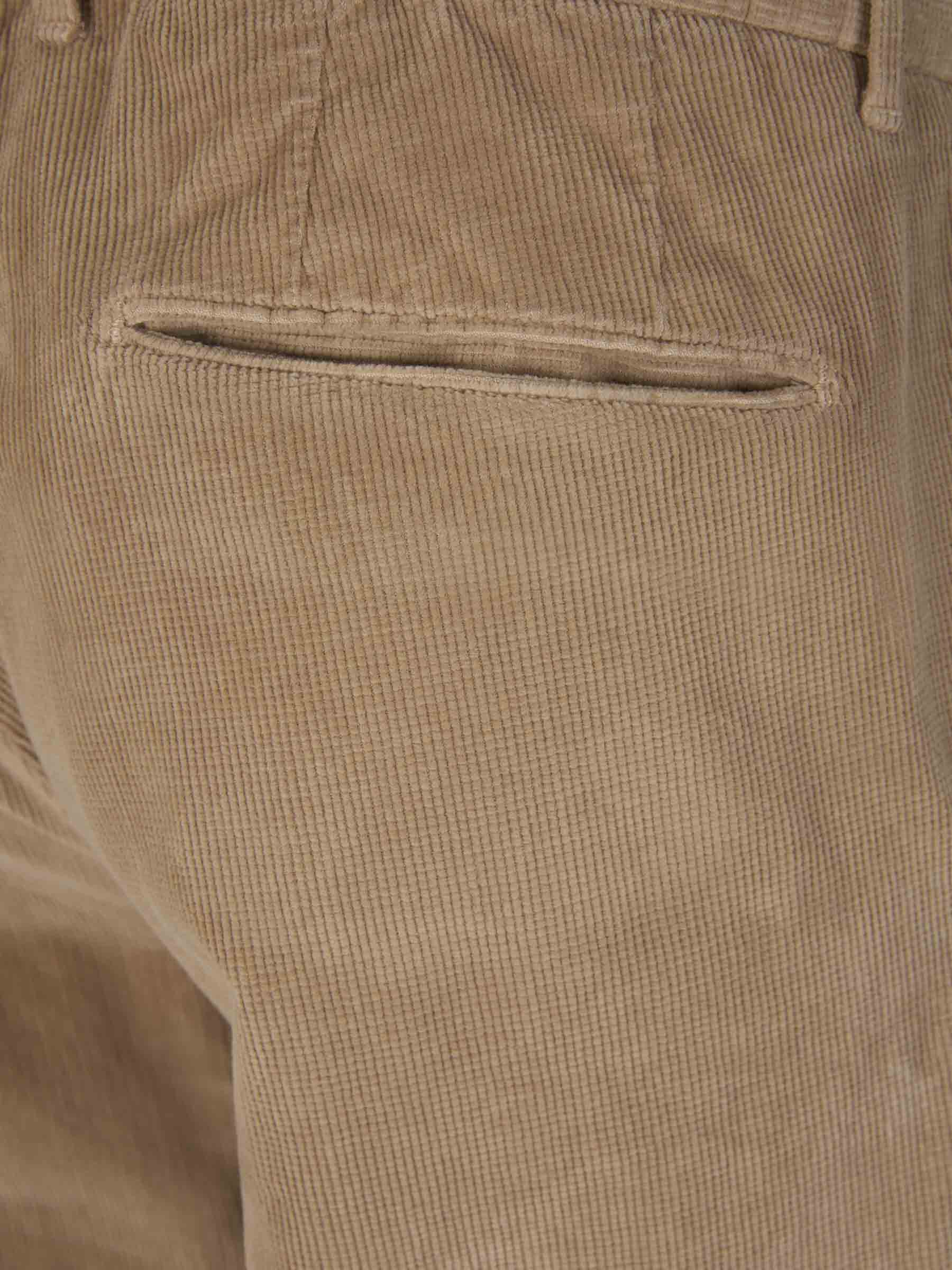 Outlet online Incotex Hombre Pantalones Pana Algodón color Topo sku 521-002912 01 - Foto 4