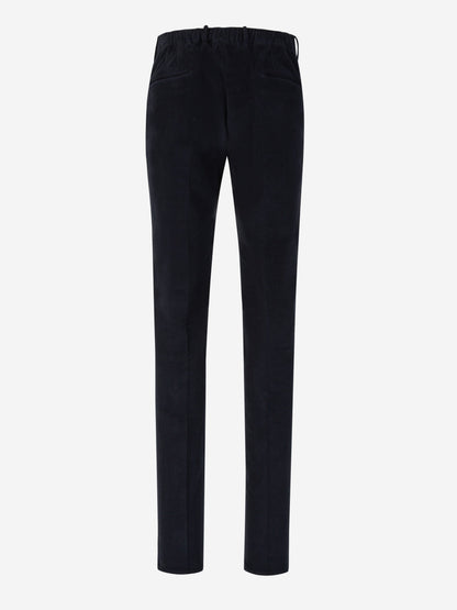 Outlet online Incotex Hombre Pantalones Pana Algodón color Azul Marino sku 521-002912 02 - Foto 6
