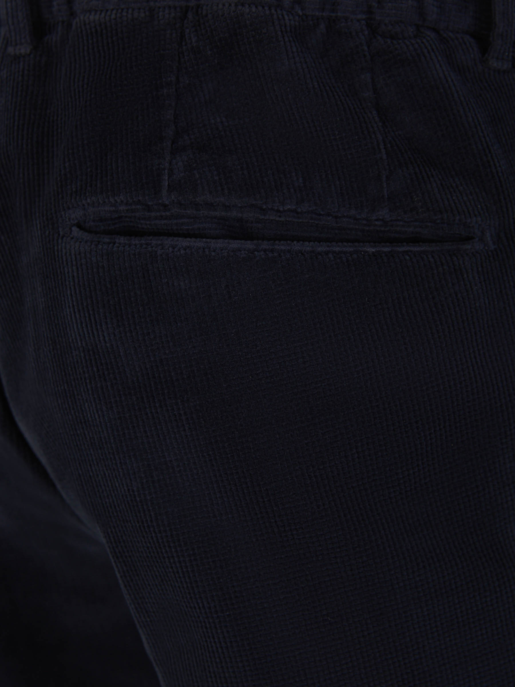 Outlet online Incotex Hombre Pantalones Pana Algodón color Azul Marino sku 521-002912 02 - Foto 8