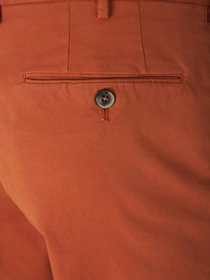 Outlet online PT Torino Hombre Pantalones Chinos Algodón color Terracota sku 521-002929 04 - Foto 16