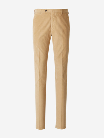 Outlet online PT Torino Hombre Pantalones Micropana Algodón color Camel sku 521-002930 08 - Foto 1