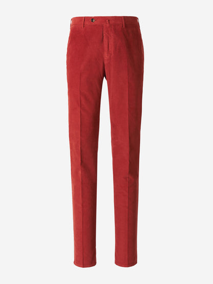 Outlet online PT Torino Hombre Pantalones Micropana Algodón color Rojo sku 521-002930 11 - Foto 1