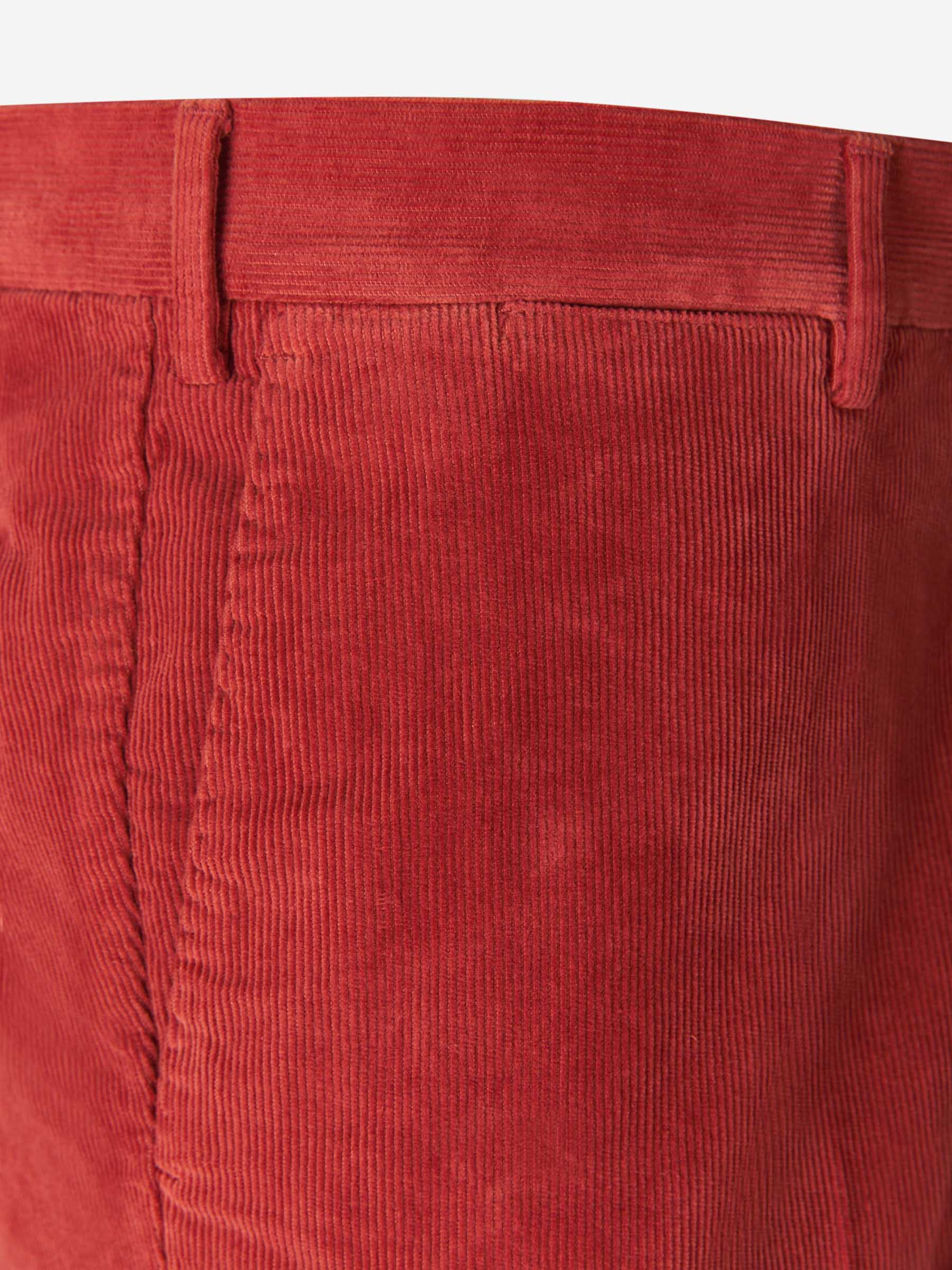Outlet online PT Torino Hombre Pantalones Micropana Algodón color Rojo sku 521-002930 11 - Foto 3