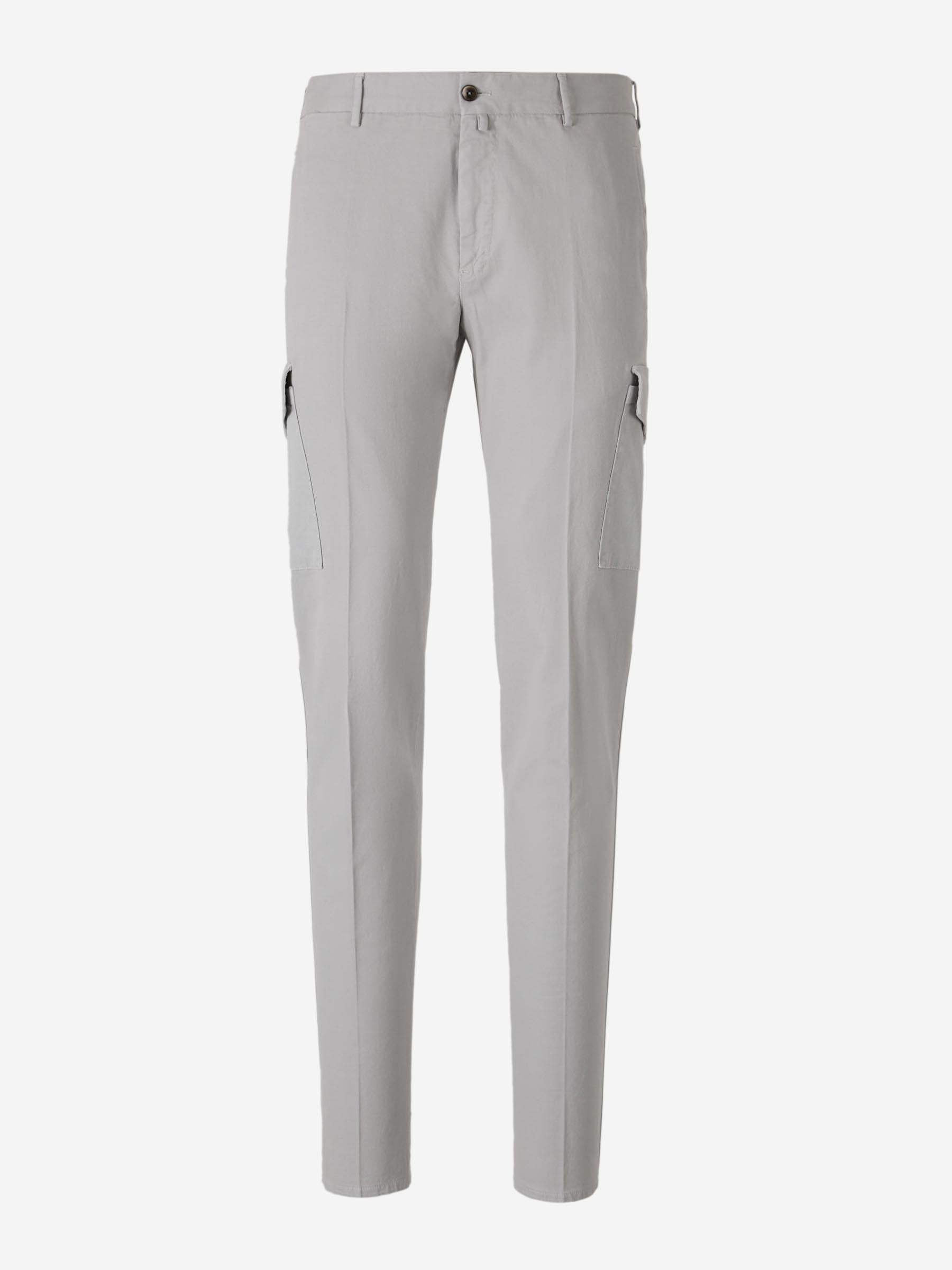 Outlet online PT Torino Hombre Pantalones Cargo Algodón color Gris Claro sku 521-002932 03 - Foto 1