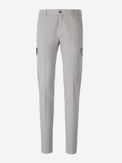 Outlet online PT Torino Hombre Pantalones Cargo Algodón color Gris Claro sku 521-002932 03 - Foto 1