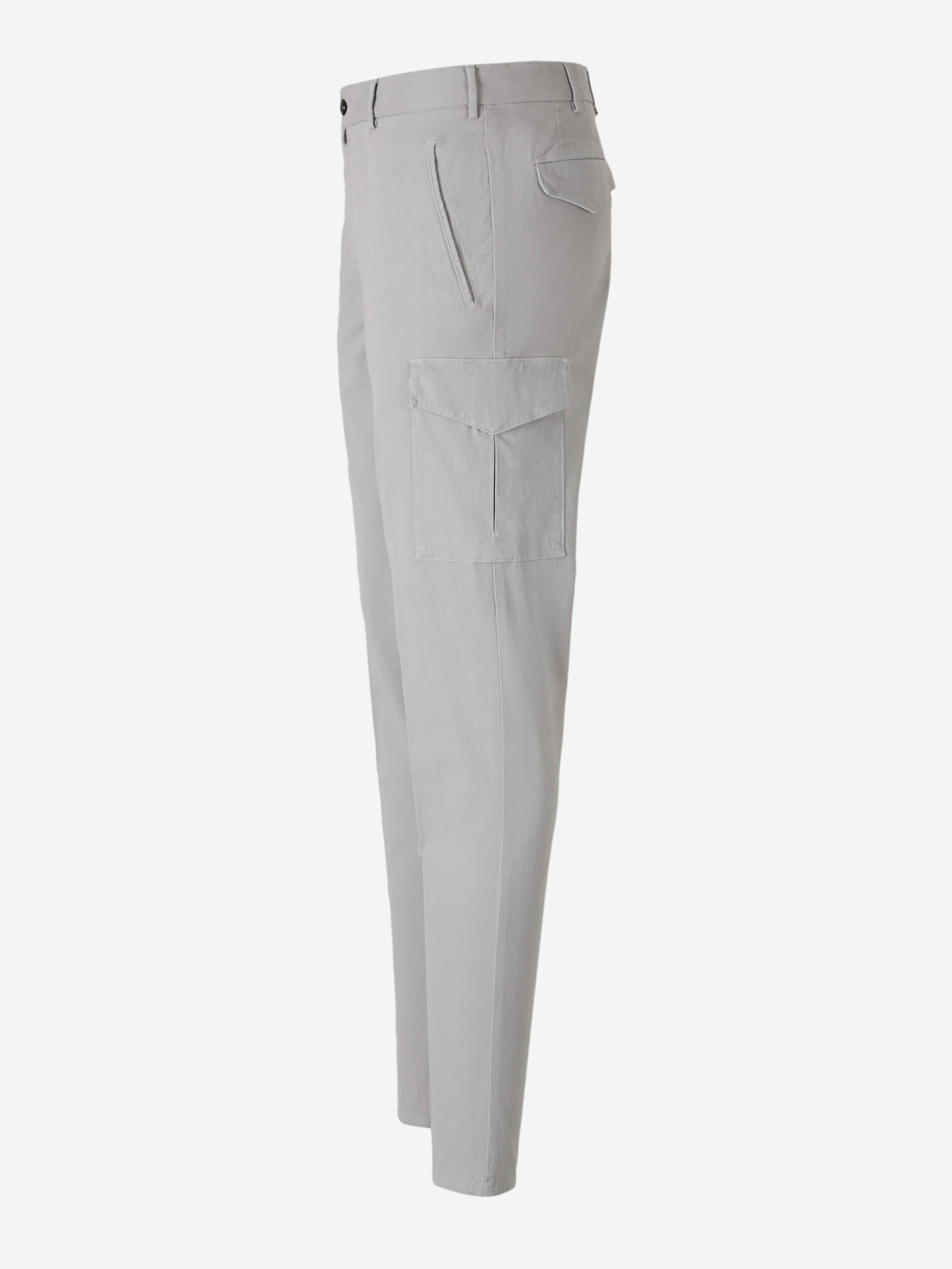 Outlet online PT Torino Hombre Pantalones Cargo Algodón color Gris Claro sku 521-002932 03 - Foto 2