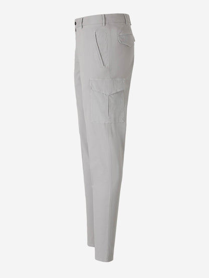 Outlet online PT Torino Hombre Pantalones Cargo Algodón color Gris Claro sku 521-002932 03 - Foto 2