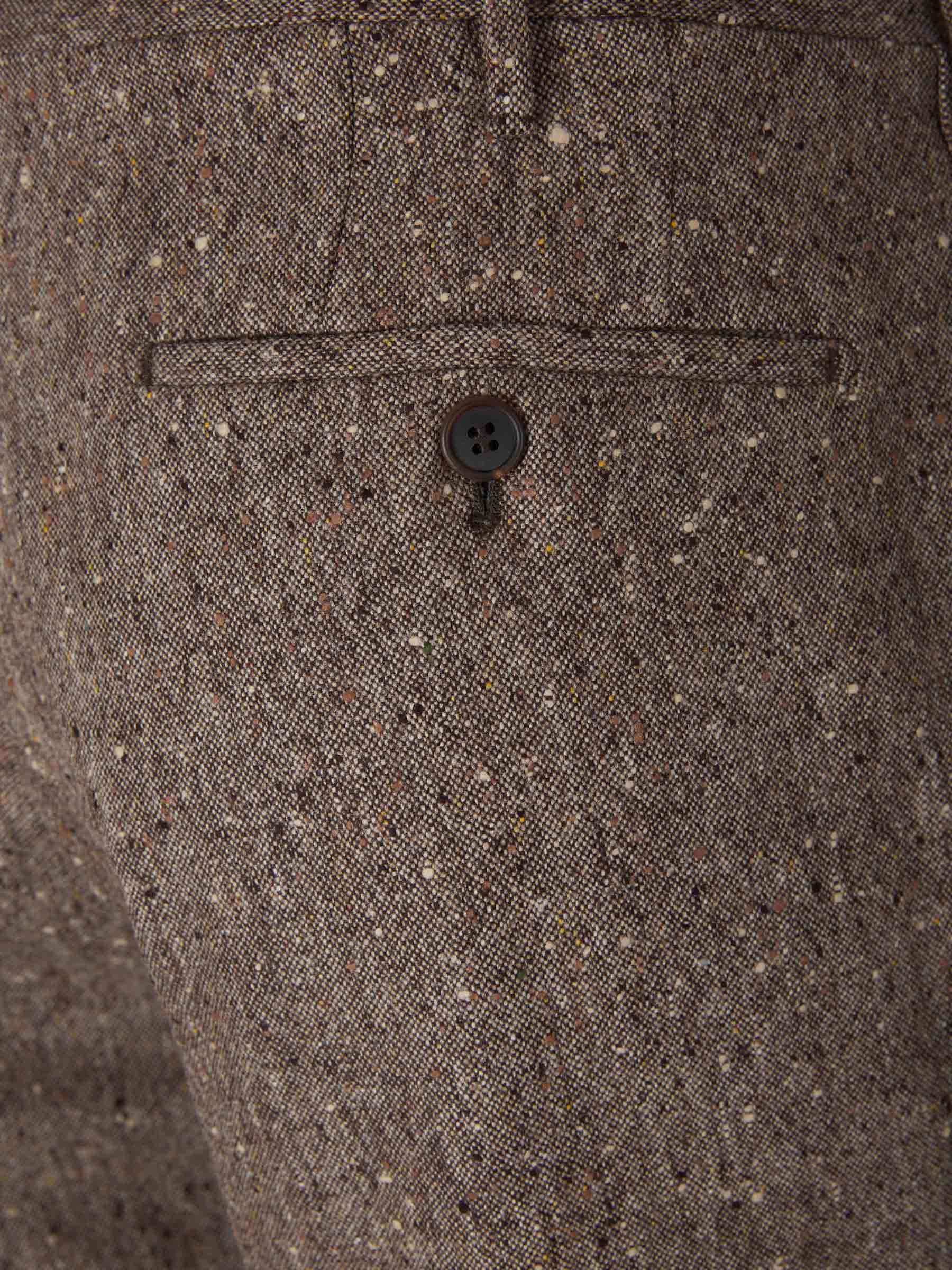 Outlet online Santa Eulalia Hombre Pantalones Formales Lana color Topo sku 521-002936 02 - Foto 4