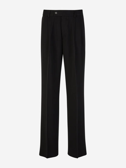 Outlet online Amiri Hombre Pantalones Rectos Pliegues color Negro sku 521-002937 01 - Foto 1