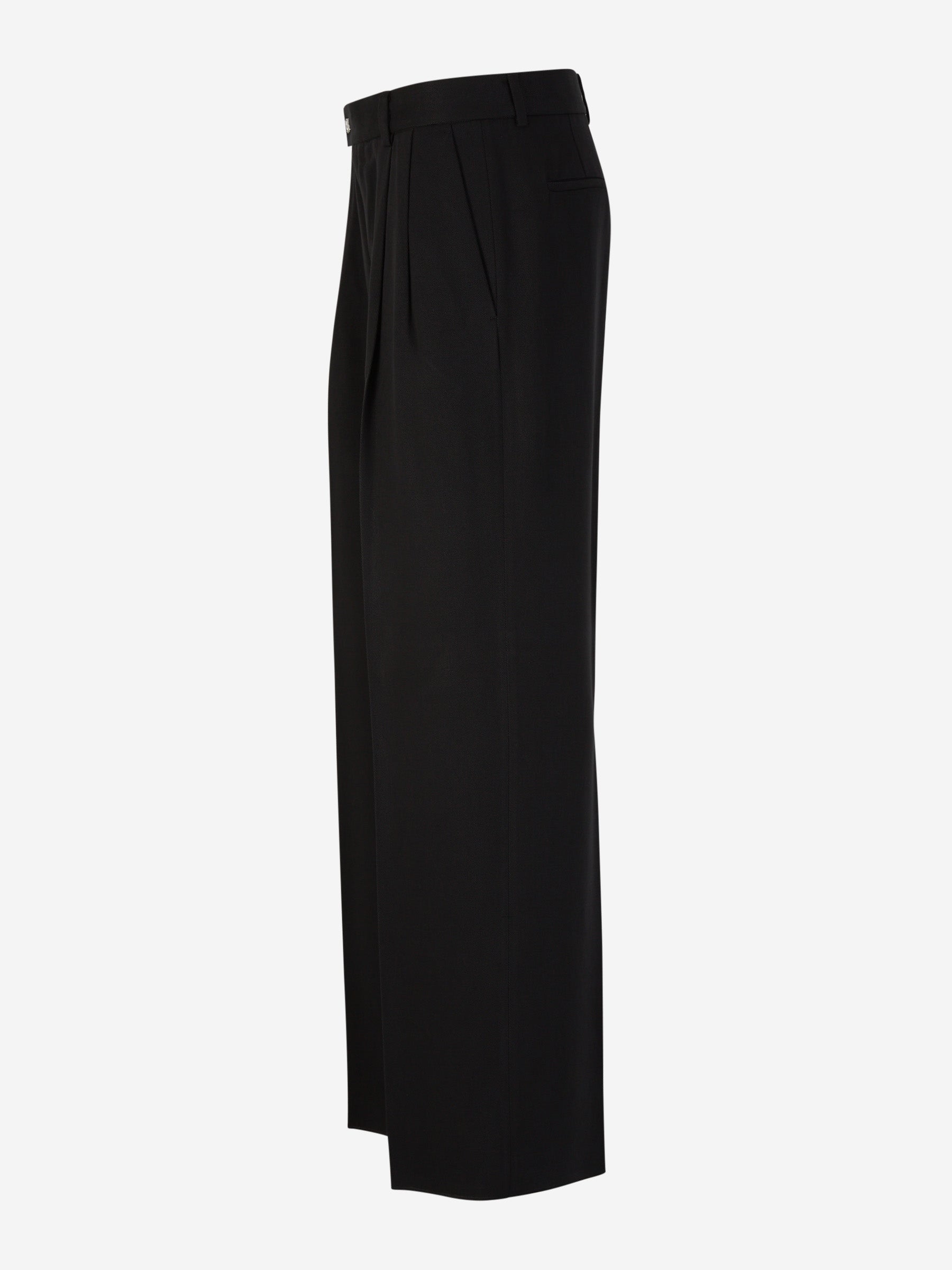Outlet online Amiri Hombre Pantalones Rectos Pliegues color Negro sku 521-002937 01 - Foto 2