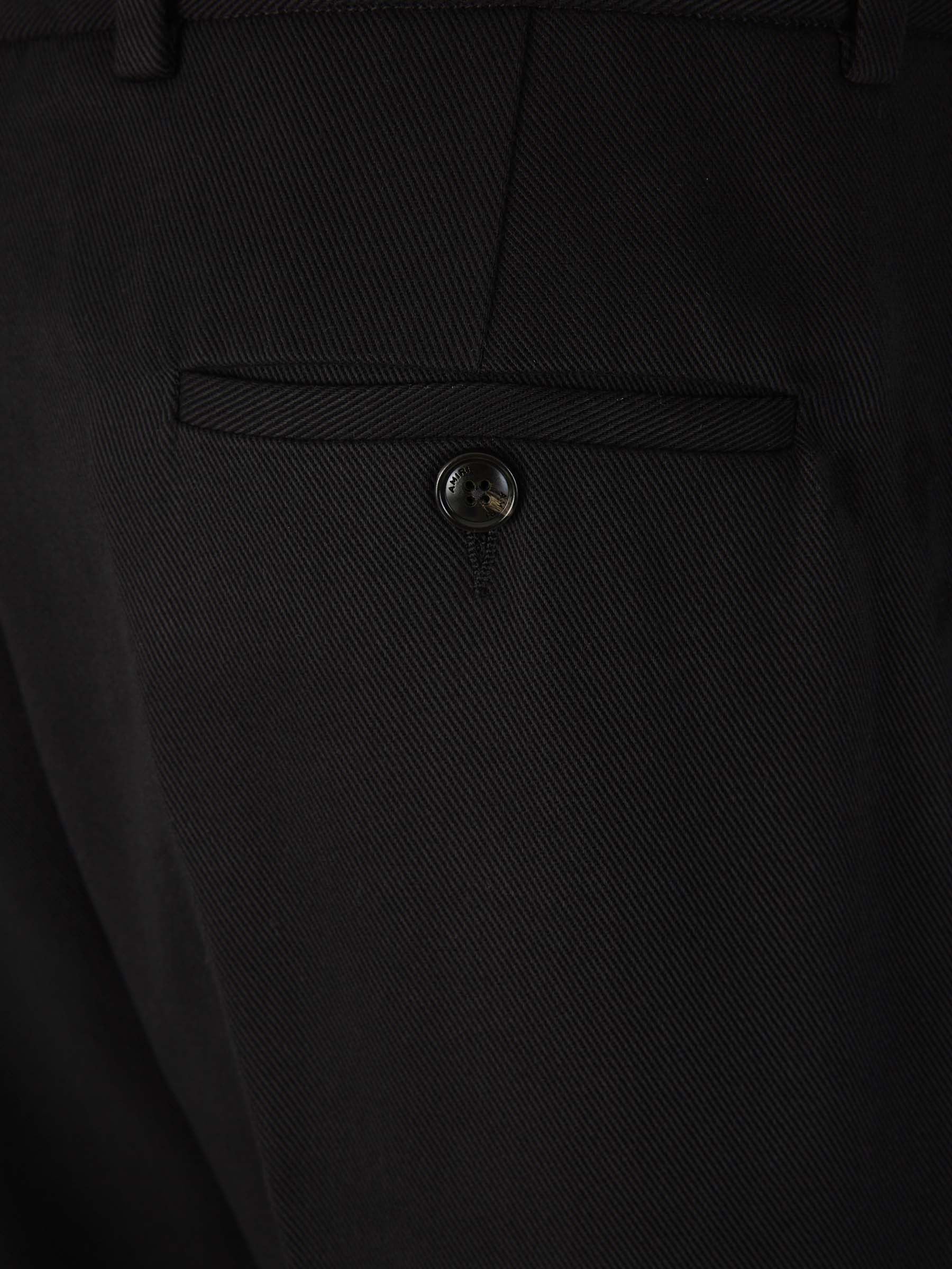 Outlet online Amiri Hombre Pantalones Rectos Pliegues color Negro sku 521-002937 01 - Foto 5