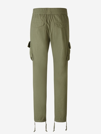 Outlet online John Elliott Hombre Pantalones Cargo Back Sateen color Verde Militar sku 521-002973 02 - Foto 2
