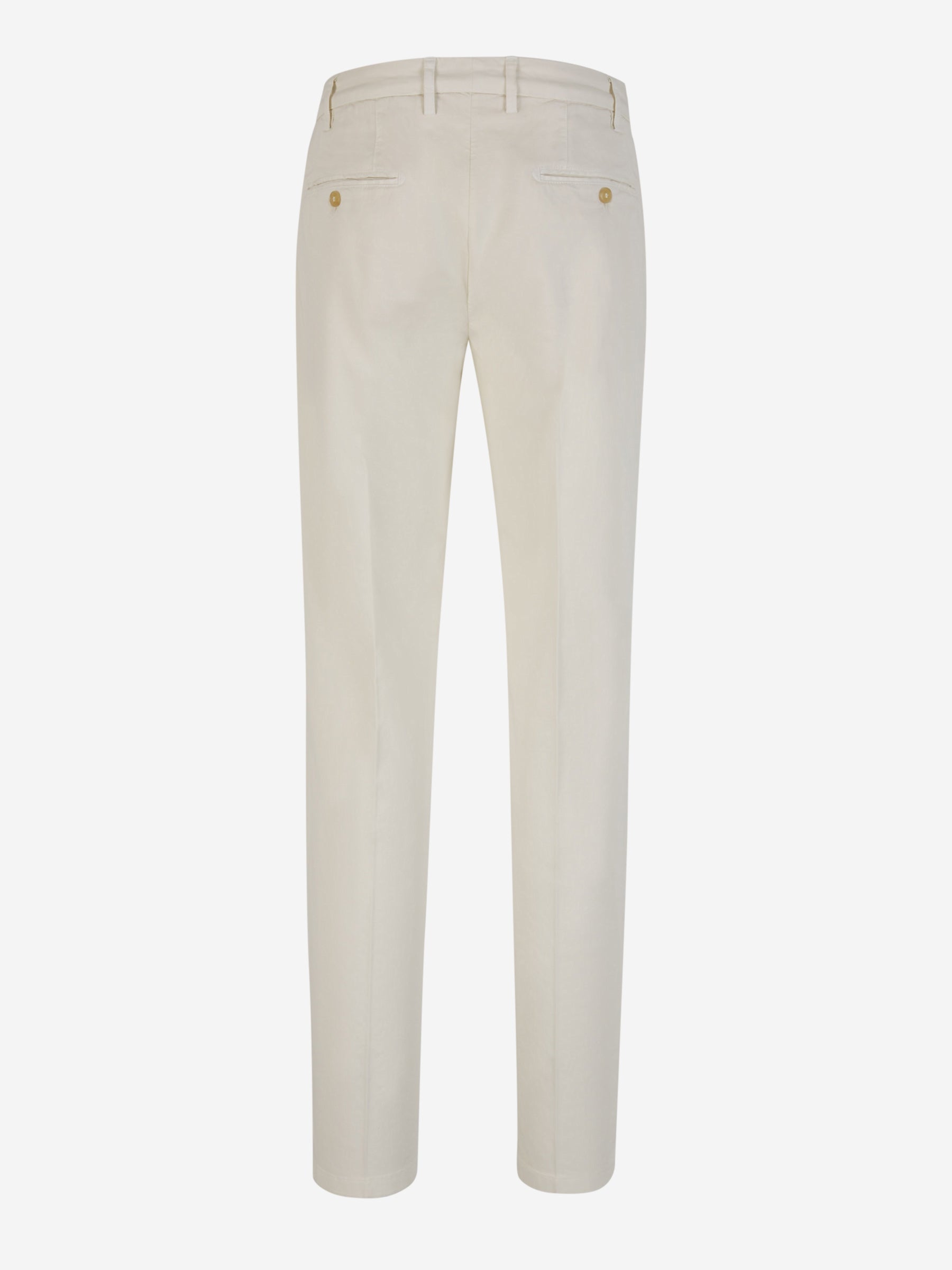 Outlet online Canali Hombre Pantalones Chinos Algodón color Blanco sku 521-003017 01 - Foto 2