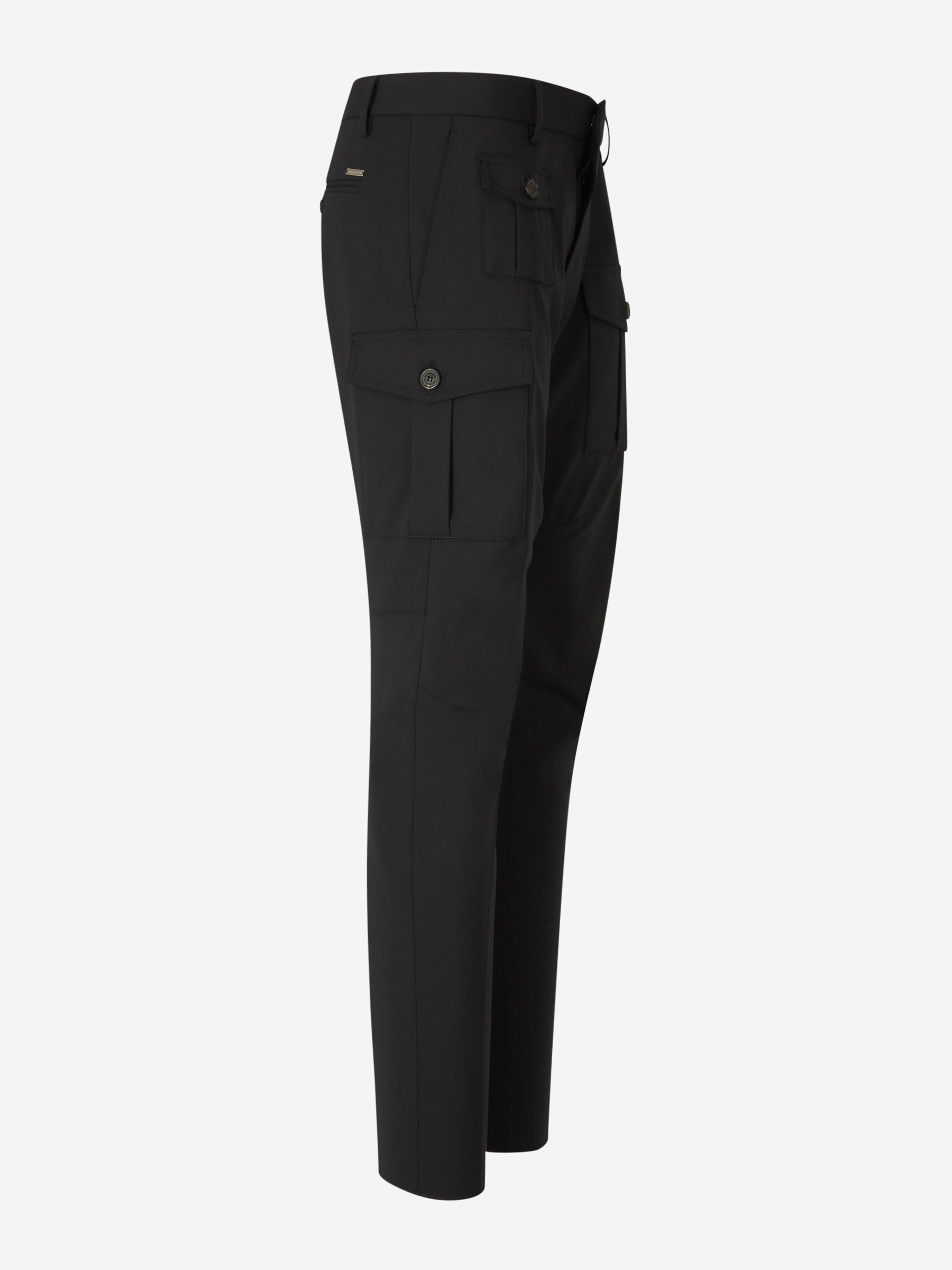 Outlet online Dsquared2 Hombre Pantalones Sexy Cargo color Negro sku 521-003084 01 - Foto 2