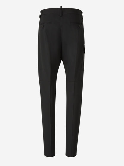 Outlet online Dsquared2 Hombre Pantalones Sexy Cargo color Negro sku 521-003084 01 - Foto 3