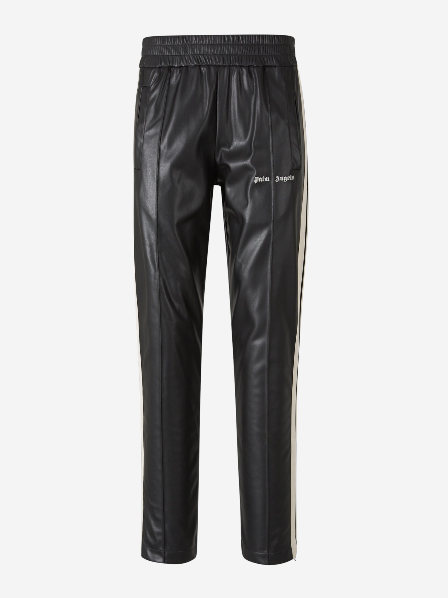 Outlet online Palm Angels Hombre Joggers Franja Contraste Piel color Negro sku 521-003106 01 - Foto 1