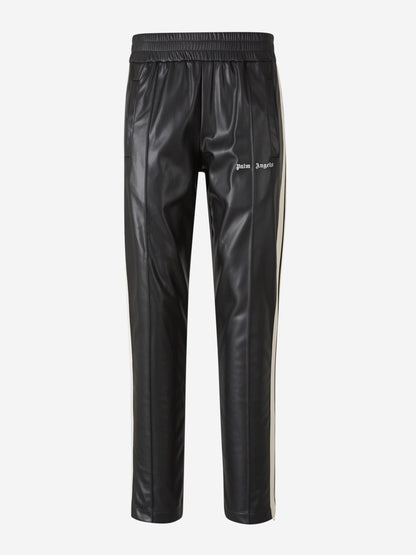 Outlet online Palm Angels Hombre Joggers Franja Contraste Piel color Negro sku 521-003106 01 - Foto 1