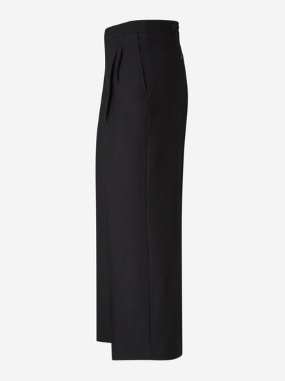 Outlet online Ami Paris Hombre Pantalones Chinos Wide Leg color Negro sku 521-003126 01 - Foto 4