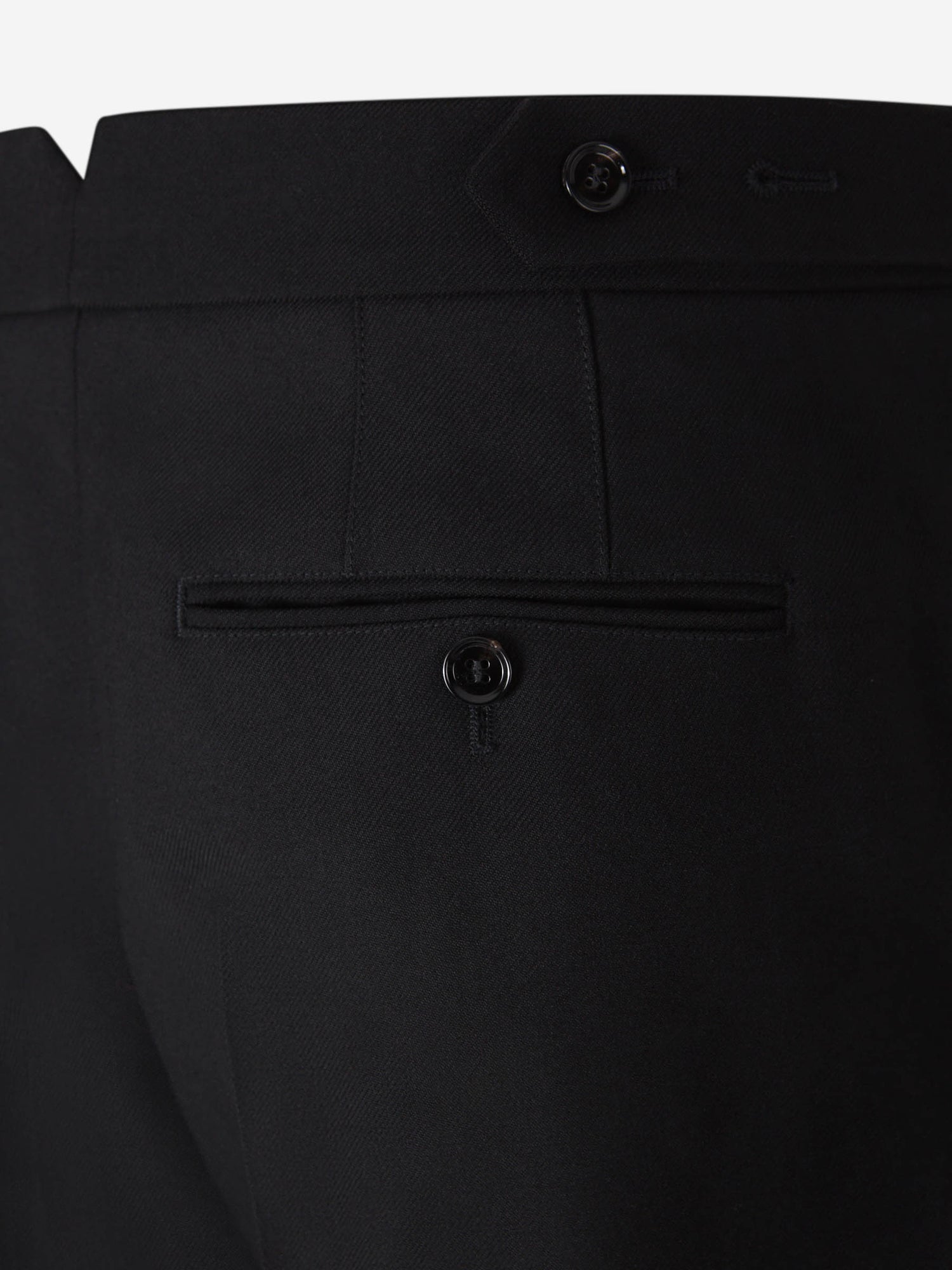 Outlet online Ami Paris Hombre Pantalones Chinos Wide Leg color Negro sku 521-003126 01 - Foto 3