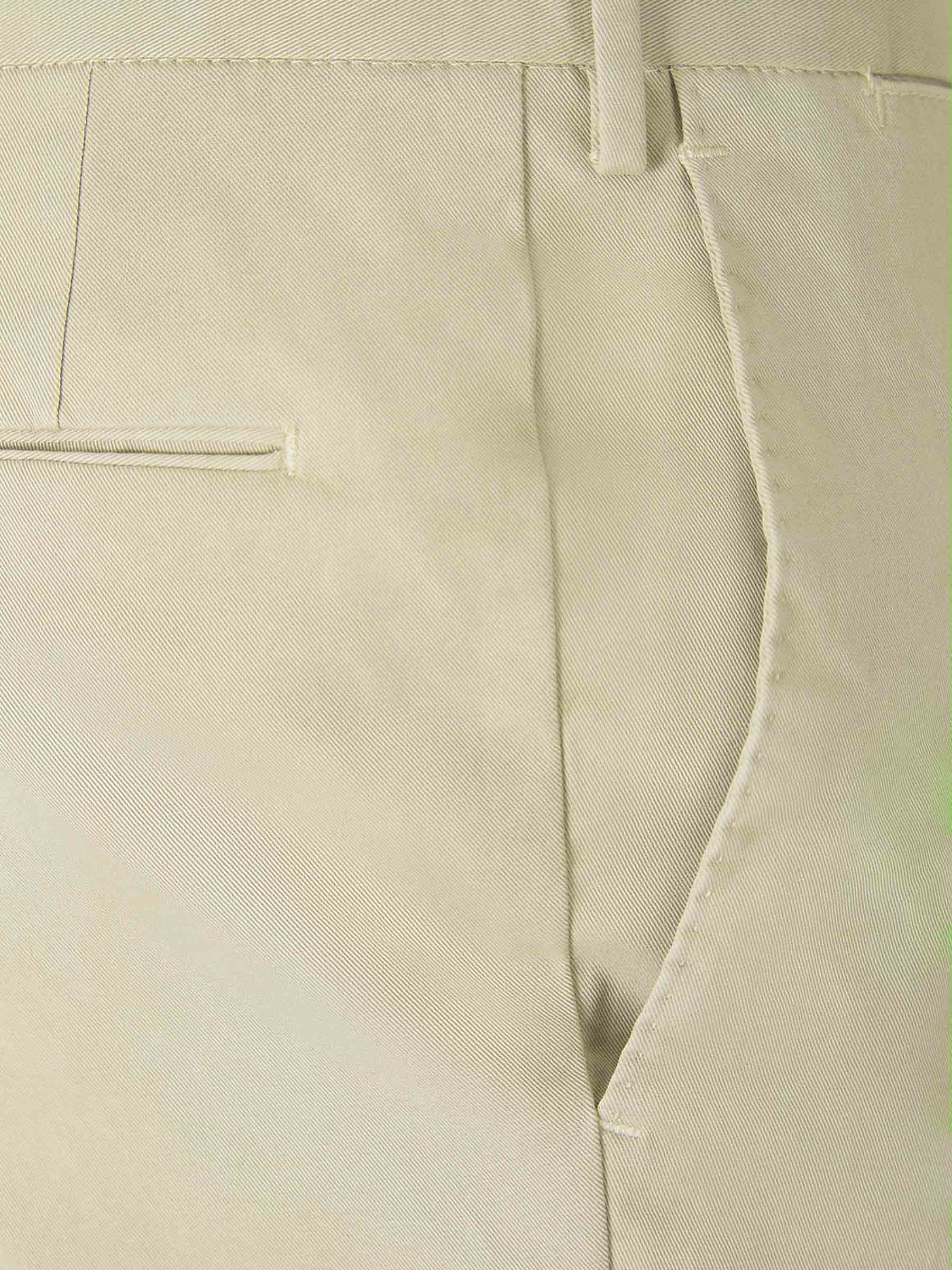 Outlet online PT Torino Hombre Pantalones Chinos Slim color Blanco sku 521-003160 03 - Foto 3