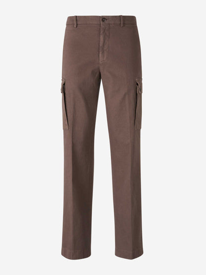 Outlet online Berwich Hombre Pantalones Cargo Algodón color Caramelo sku 521-003186 02 - Foto 1