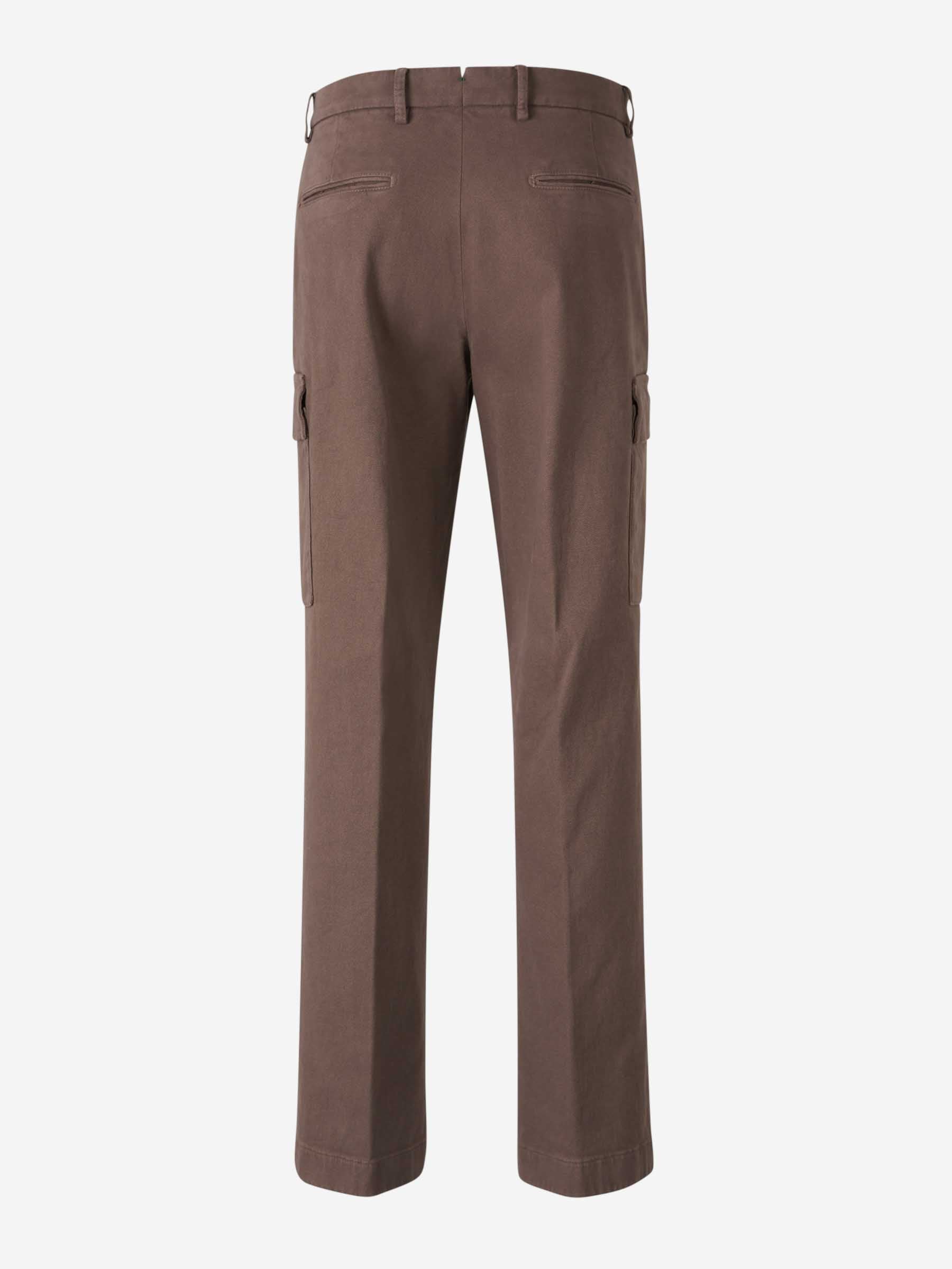 Outlet online Berwich Hombre Pantalones Cargo Algodón color Caramelo sku 521-003186 02 - Foto 3