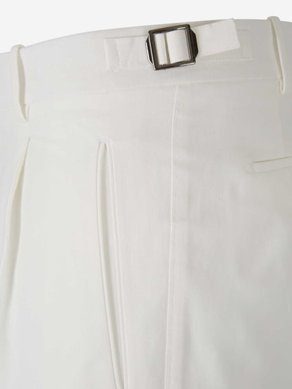 Outlet online Santa Eulalia Hombre Joggers RetroLong Algodón color Blanco sku 521-003191 01 - Foto 3