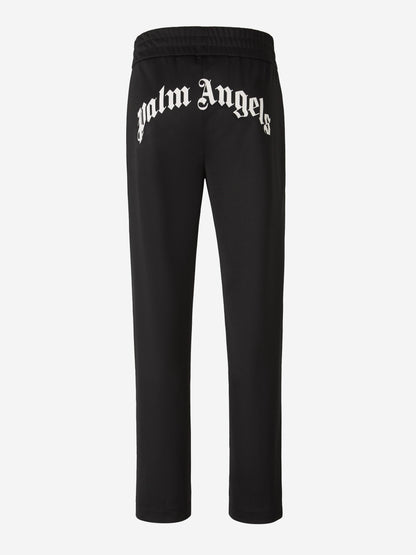Palm Angels Hombre Barcelona Pantalones Joggers Logotipo color Negro sku 521-003232 01 - Foto 2