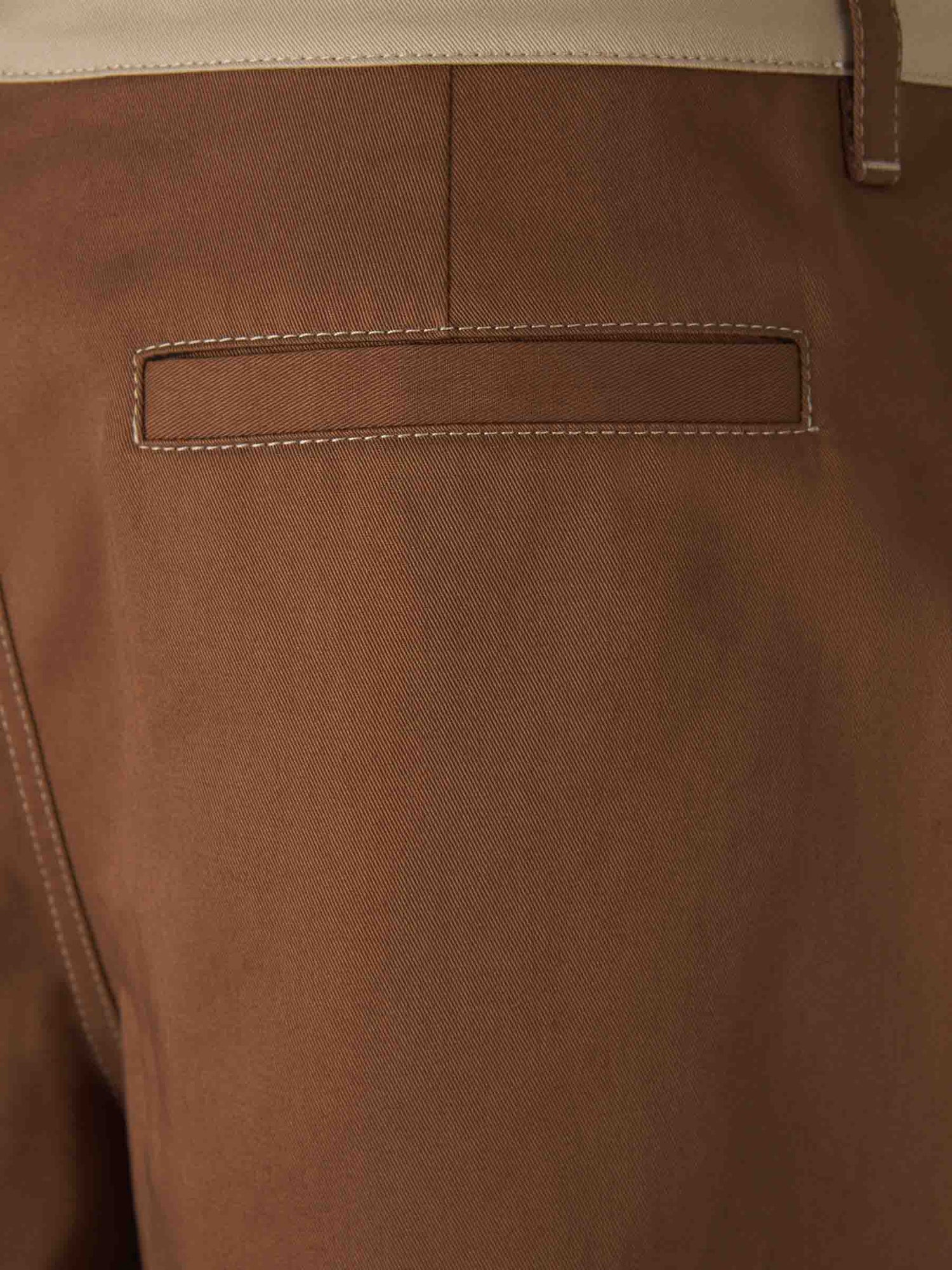 Outlet online Off-White Hombre Pantalones Cargo Bicolor color Marrón Oscuro sku 521-003239 01 - Foto 6