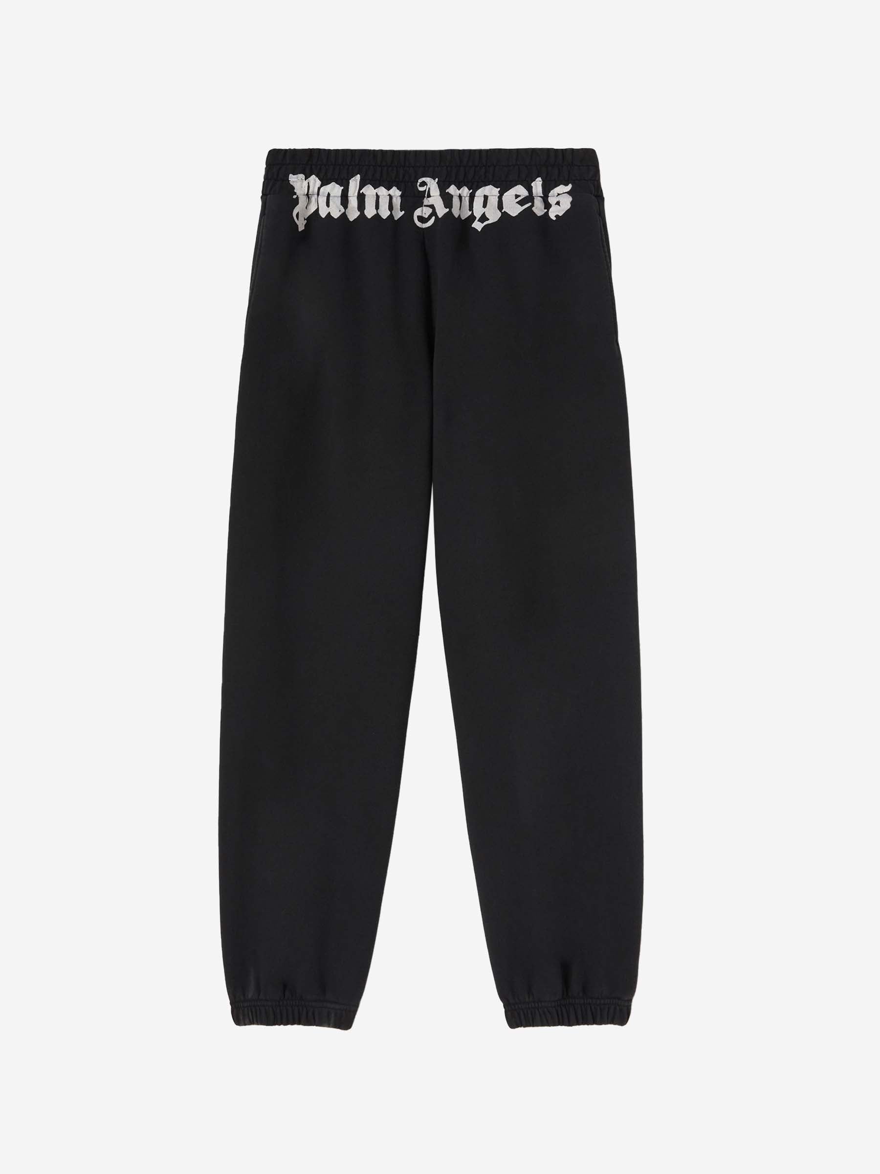 Outlet online Palm Angels Hombre Joggers Logo Algodón color Negro sku 521-003241 01 - Foto 1