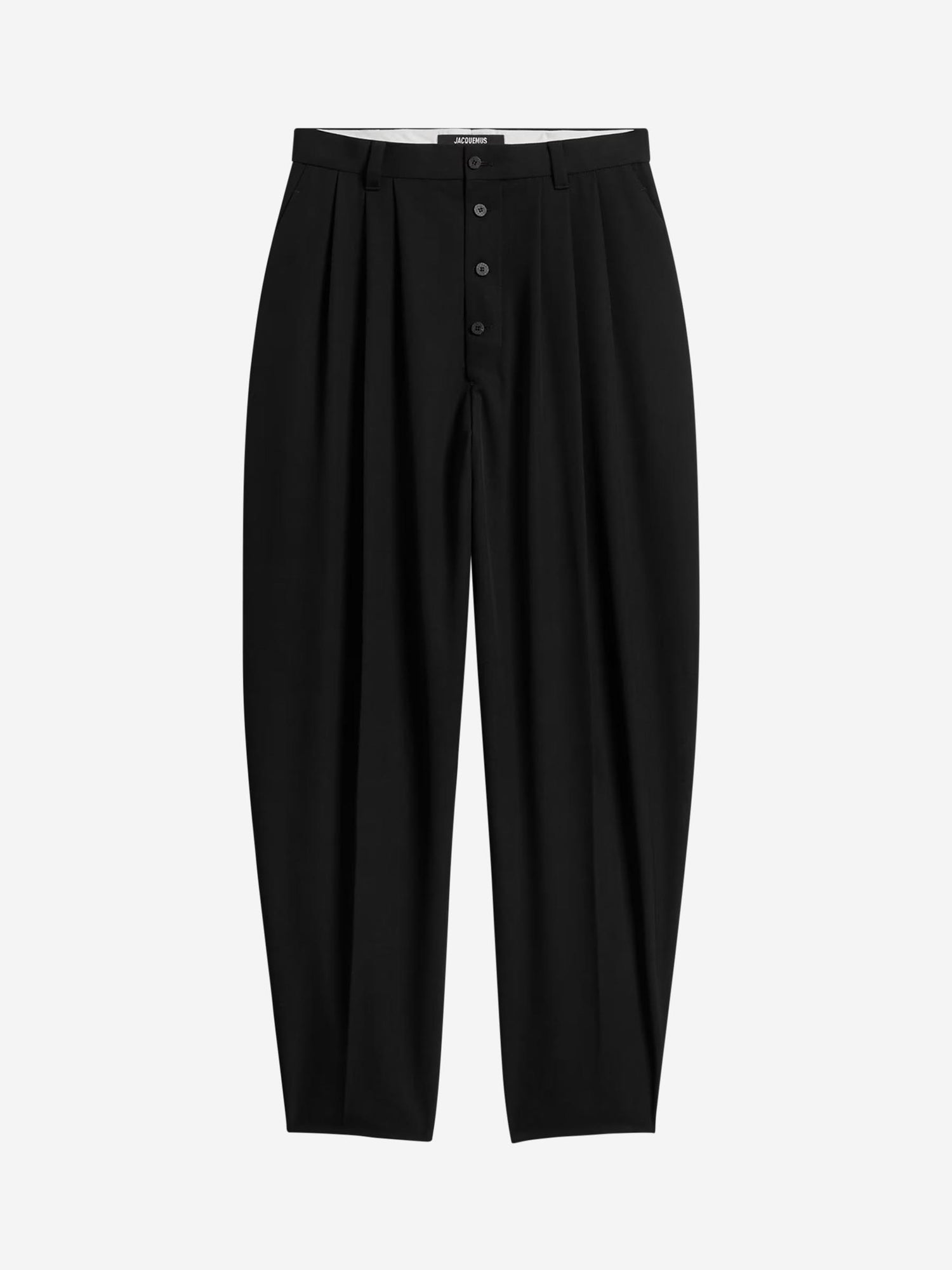 Outlet online Jacquemus Hombre Pantalones Formales Fernando color Negro sku 521-003247 01 - Foto 1