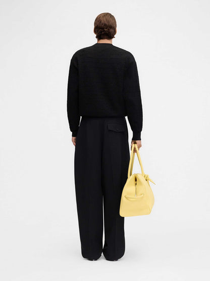 Outlet online Jacquemus Hombre Pantalones Formales Fernando color Negro sku 521-003247 01 - Foto 4