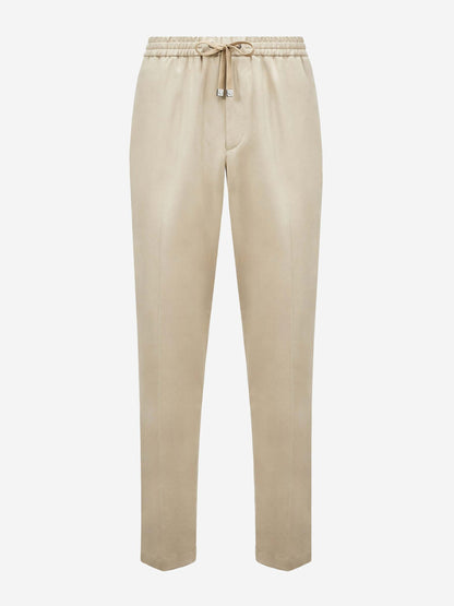 Moncler Hombre Barcelona Pantalones Chinos Deportivos color Beige sku 521-003249 01 - Foto 1