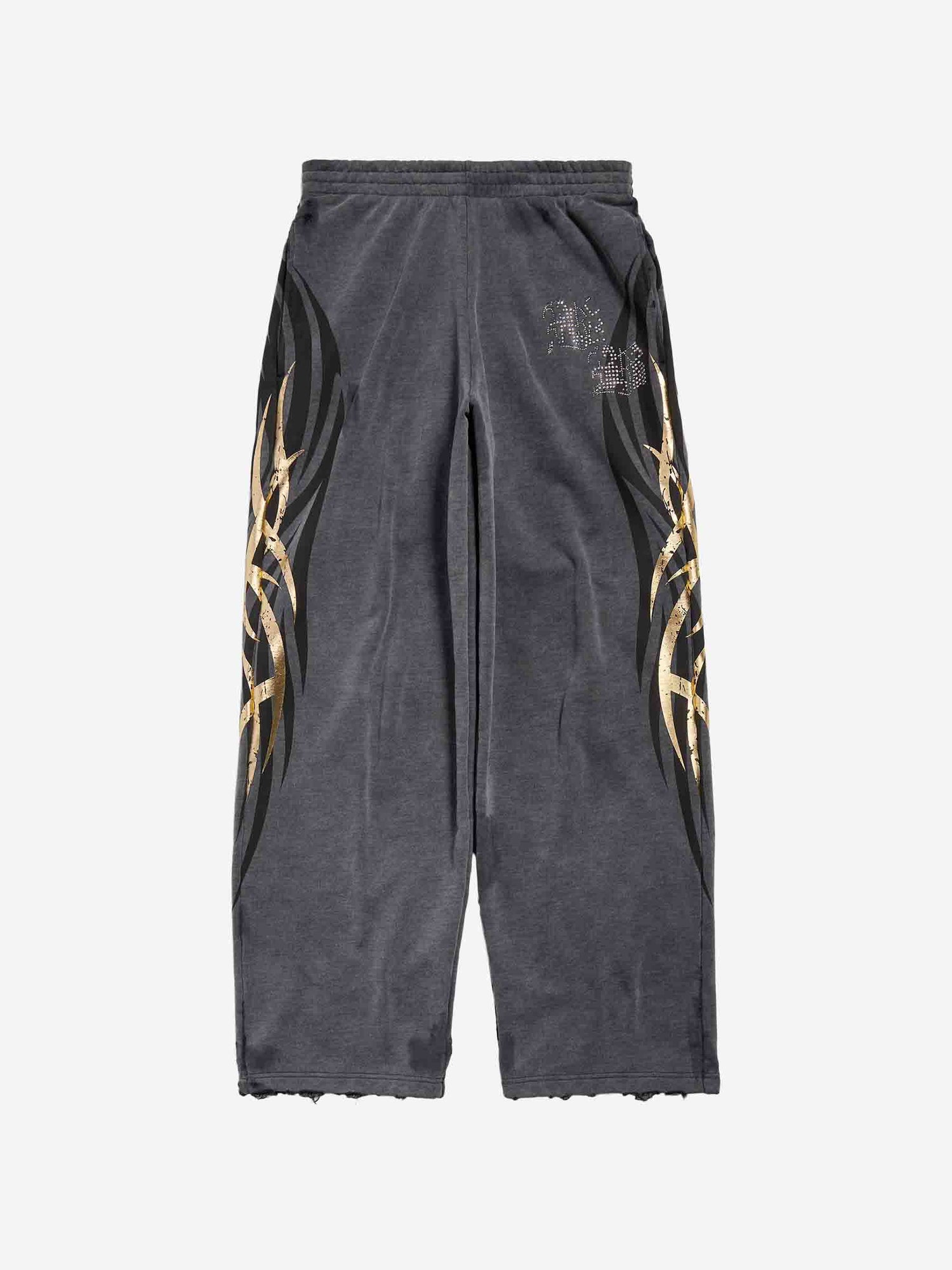 Outlet online Balenciaga Hombre Joggers Tacky Gold color Negro sku 521-003252 01 - Foto 1