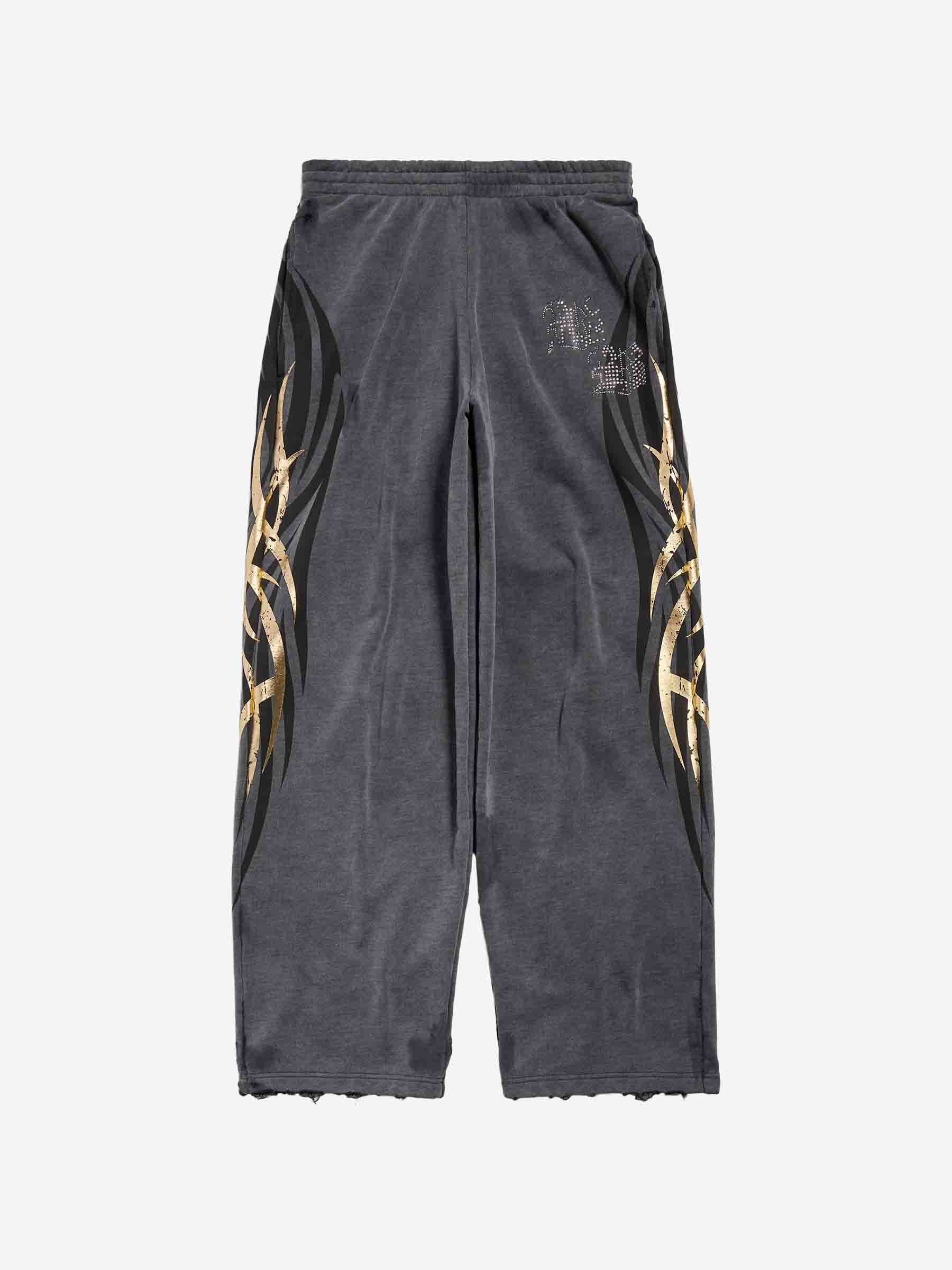 Outlet online Balenciaga Hombre Joggers Tacky Gold color Negro sku 521-003252 01 - Foto 1