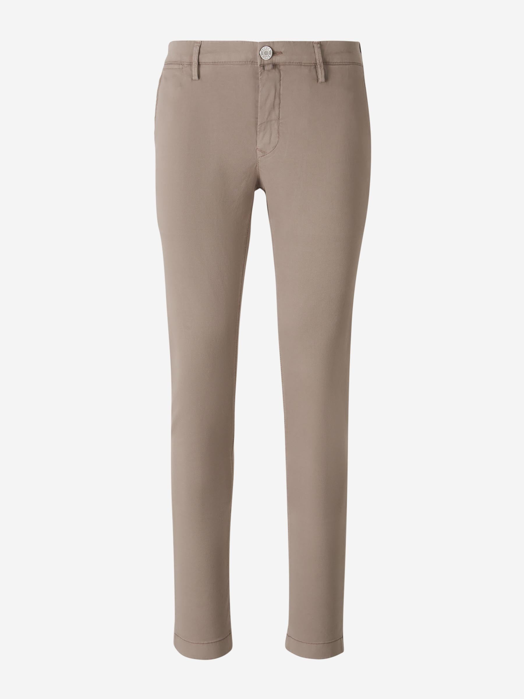 Outlet online Jacob Cohën Hombre Pantalones Chinos Bobby color Taupe sku 521-003257 01 - Foto 1