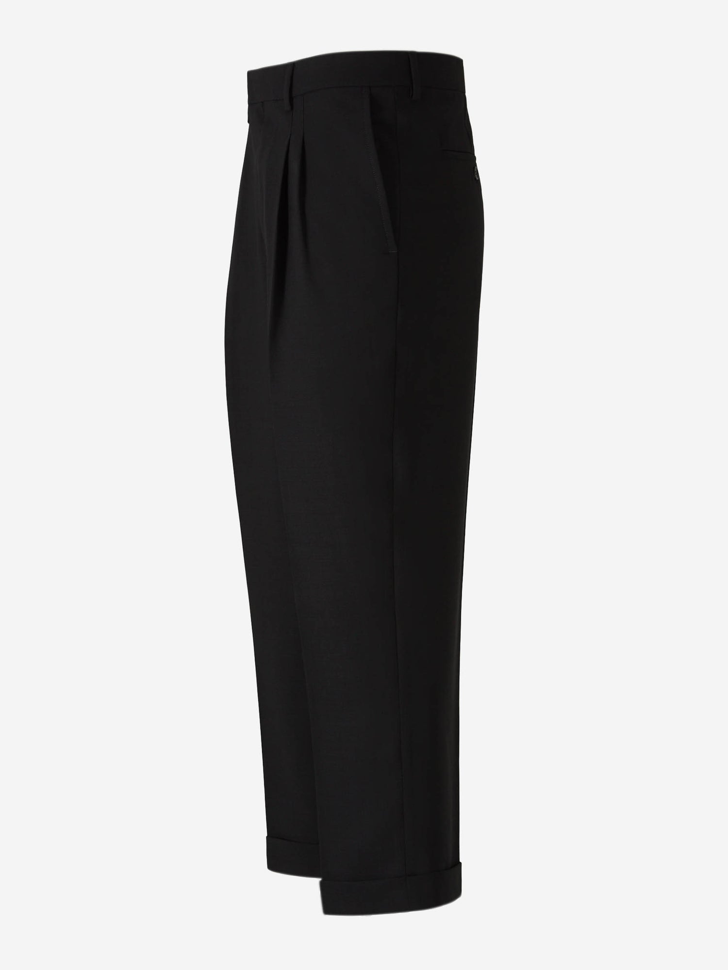 Ami Paris Hombre Barcelona Pantalones Formales Lana color Negro sku 521-003258 01 - Foto 2